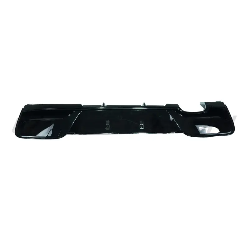 Bmw 1 Series F20/F21 2012-2014 Pre-Lci Gloss Black Diffuser - Twin Left Tip 1