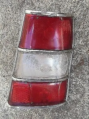 Bmw 1967 1600 Neue Klasse Tail Light Lens Cover Chrome Surround Brake Reverse 1