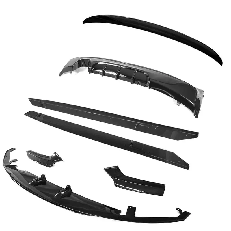 Bmw 2 Series F23 Gloss Black Full Kit (Twin Exhaust) - Mp Style - Blak By Ct Carbon 1