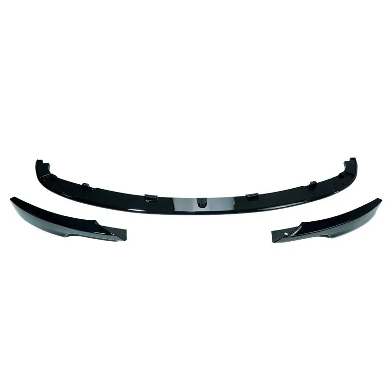 Bmw 3 Series E90 2008-2013 Pre Lci Gloss Black Splitter - V2 1
