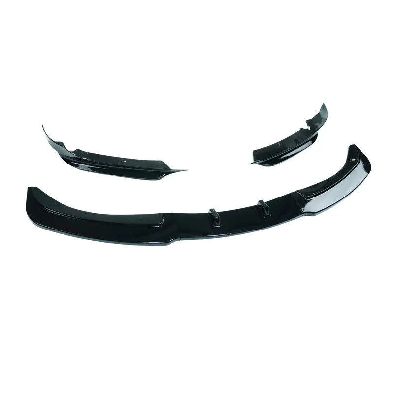 Bmw 3 Series E90/E91 Lci Se 2009-2011 Gloss Black Splitter - V2 1