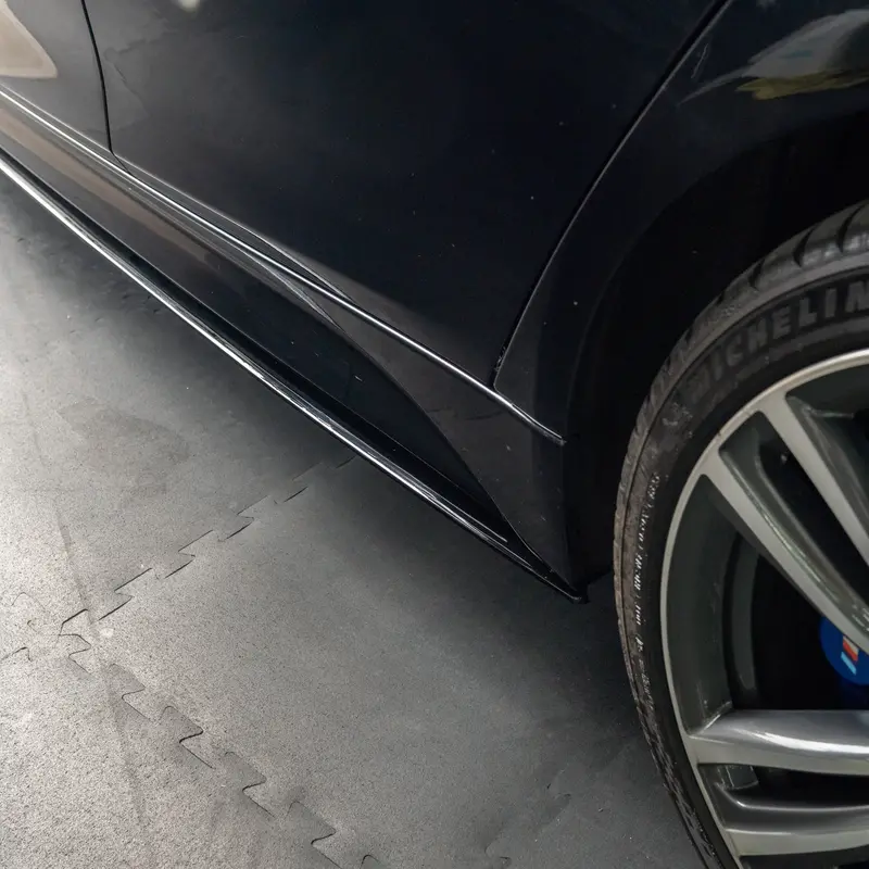 Bmw 3 Series F30/F31 Gloss Black Side Skirts - Mp Style - Blak By Ct Carbon 2