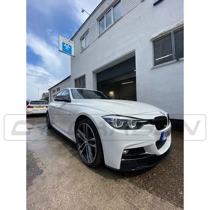 Bmw 3 Series F30 Gloss Black Full Kit (Twin Exhaust) - Mp Style - Blak By Ct Carbon 2