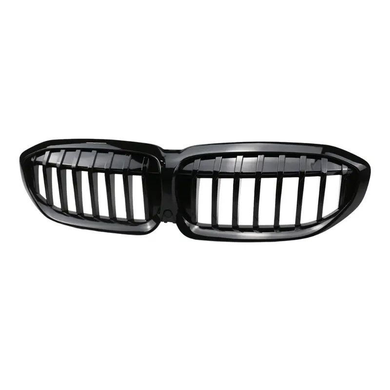 Bmw 3 Series G20/G21 2022+ Lci Gloss Black Grille - Single Slat 1