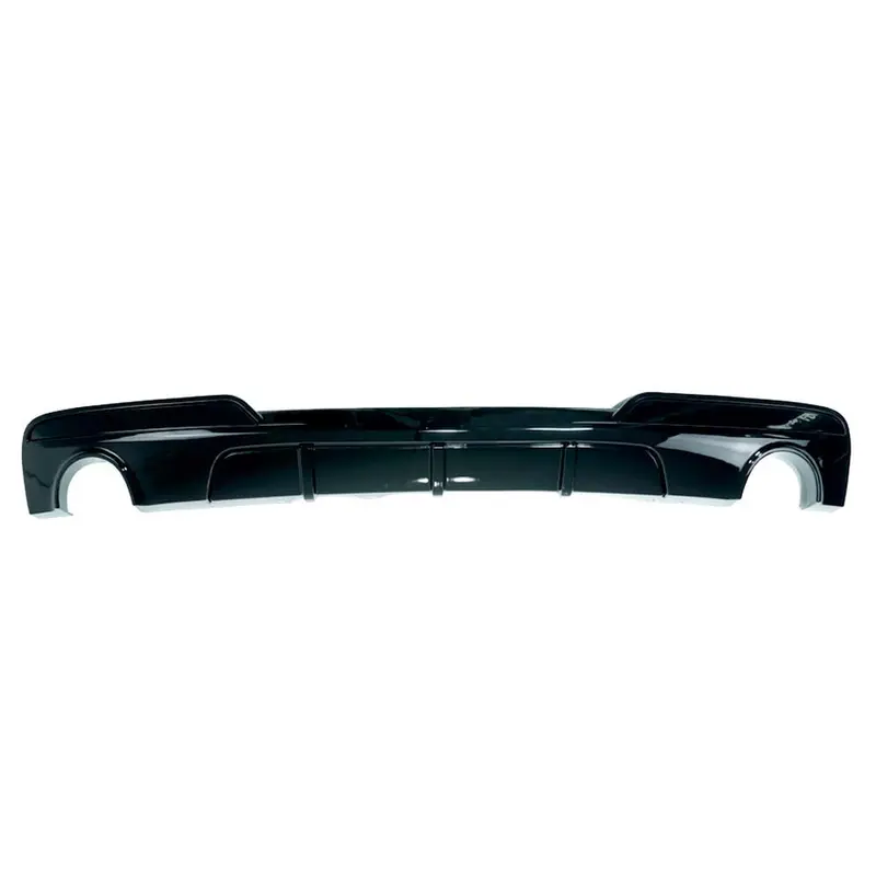Bmw 5 Series F10 Gloss Black Dual Exit Diffuser - V1 1