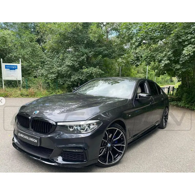 Bmw 5 Series G30 Gloss Black Full Kit - Mp Style - Blak By Ct Carbon 2