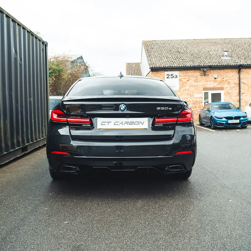 Bmw 5 Series G30 Gloss Black Spoiler - Mp Style - Blak By Ct Carbon 2