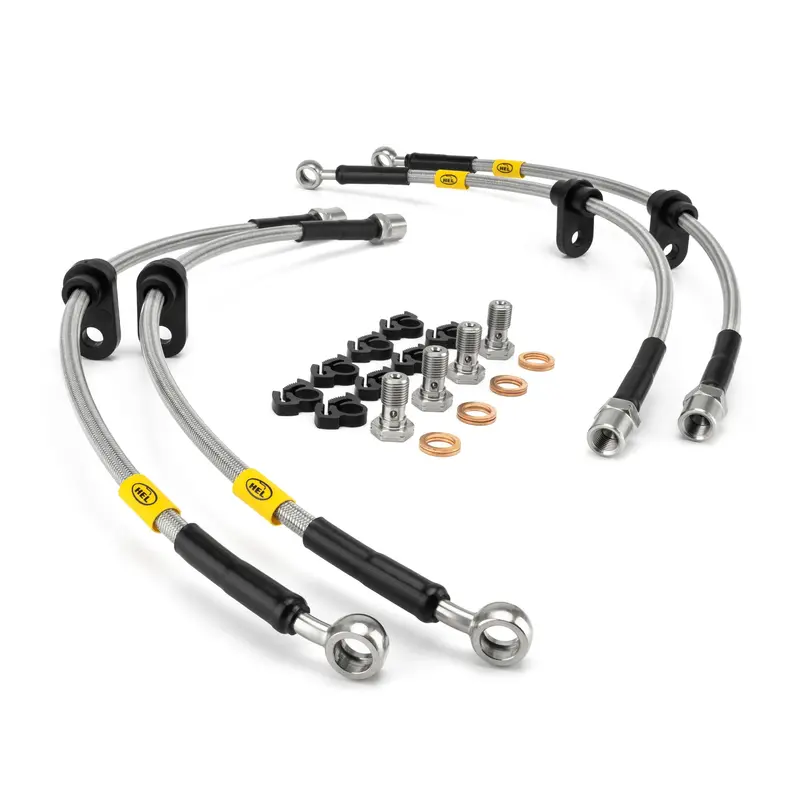 Bmw E92 M3 Stock Replacement Steel Braided Break Line Kit 1