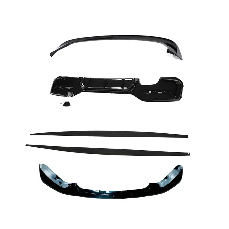 Bmw F20/F21 1 Series Lci Twin Left Gloss Black Kit - V2 1