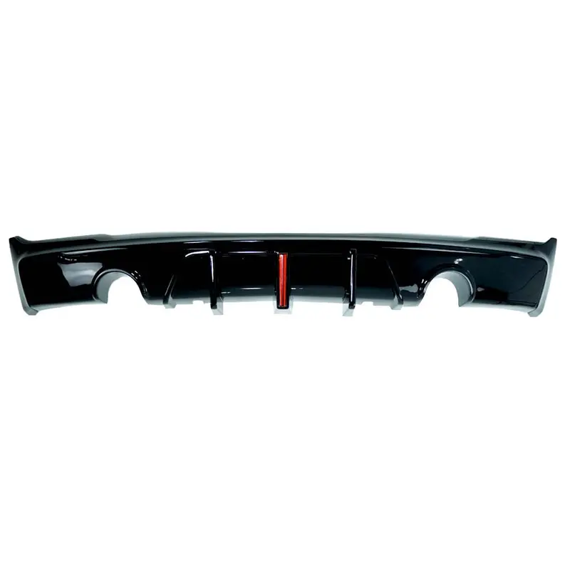 Bmw F22/F23 2 Series 2014-2020 Gloss Black Dual Exhaust Diffuser Mt Style 1