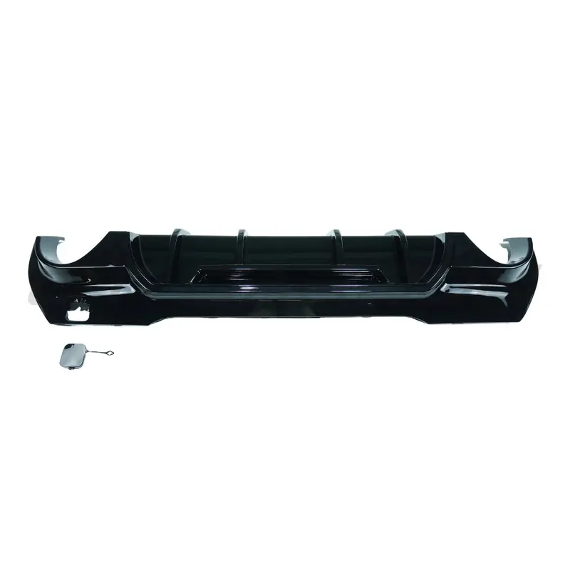 Bmw F40 1 Series 2019-2024 Gloss Black Diffuser - Dual Exit - V2 1
