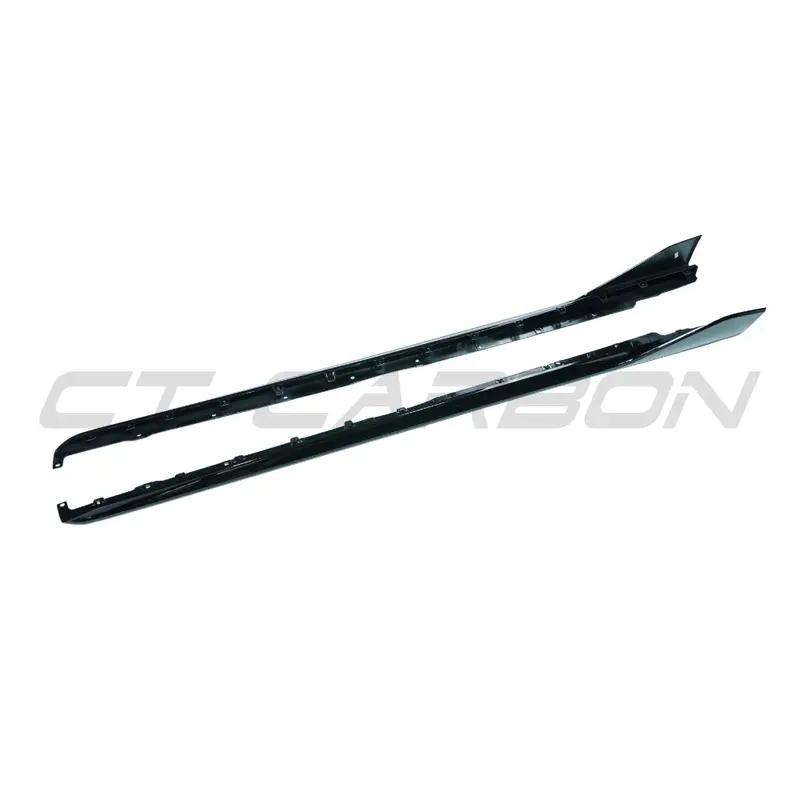Bmw F40 1 Series 2019-2024 Gloss Black Side Skirts 2