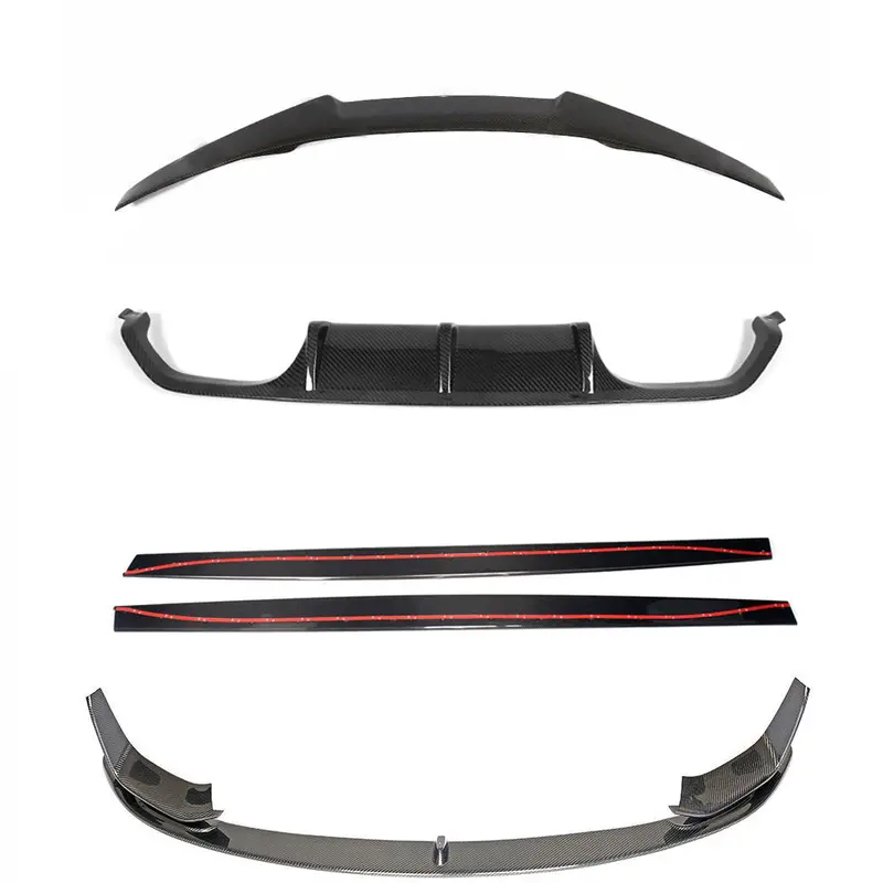 Bmw F82 M4 Coupe 2014-2020 Full Carbon Fibre Kit - V5 1
