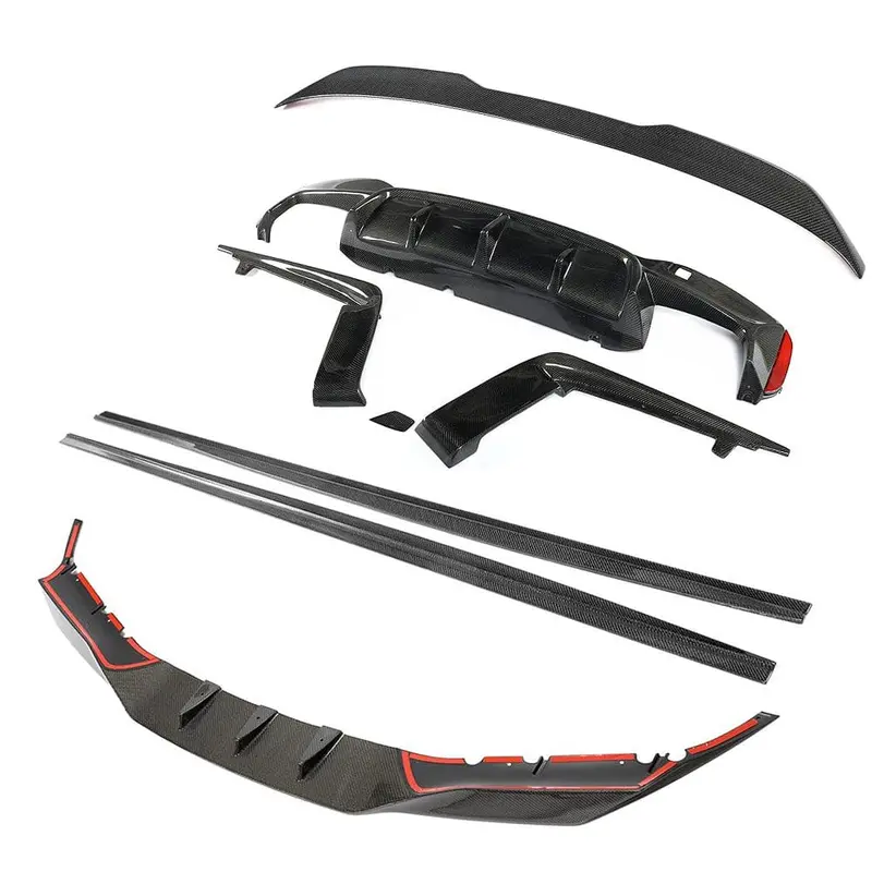 Bmw F90 M5 Saloon Full Carbon Fibre Kit - Rk Style 1