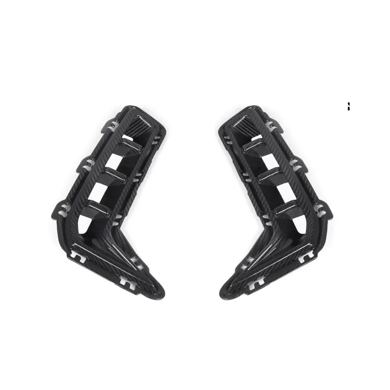 Bmw G05 X5 Lci 2023+ Carbon Fibre Front Bumper Corners 1