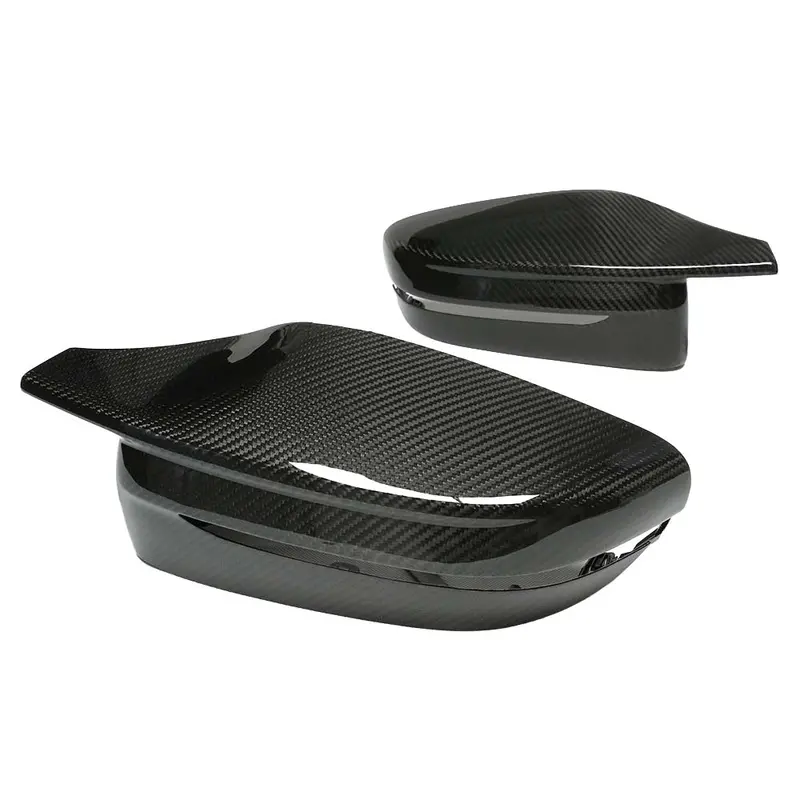 Bmw G14/G15/G16 8 Series 2018+ Rhd Dry Carbon Fibre Mirror Cover Replacements - V1 1