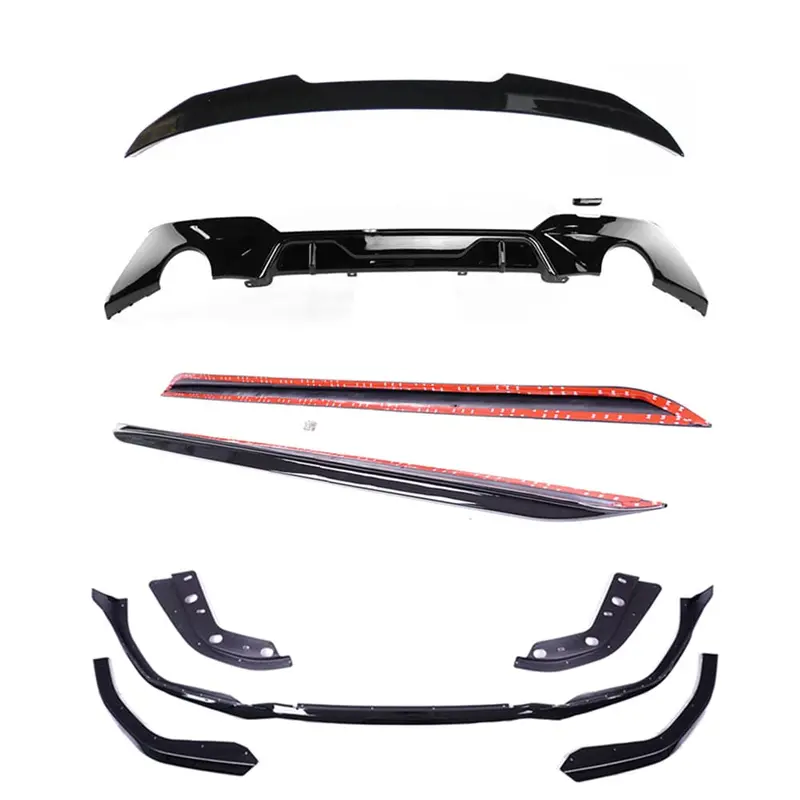 Bmw G20 3 Series V2 Gloss Black Kit (Round Tips) - Blak By Ct 1