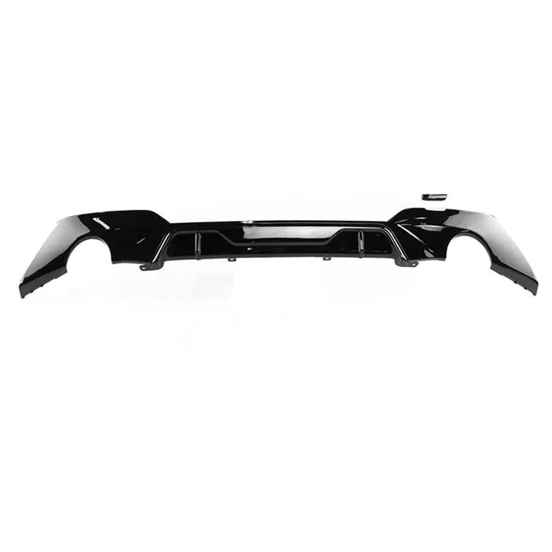 Bmw G20/G21 3 Series 2019-2022 Pre Lci Gloss Black Round Exhaust Diffuser - Mp Style 1
