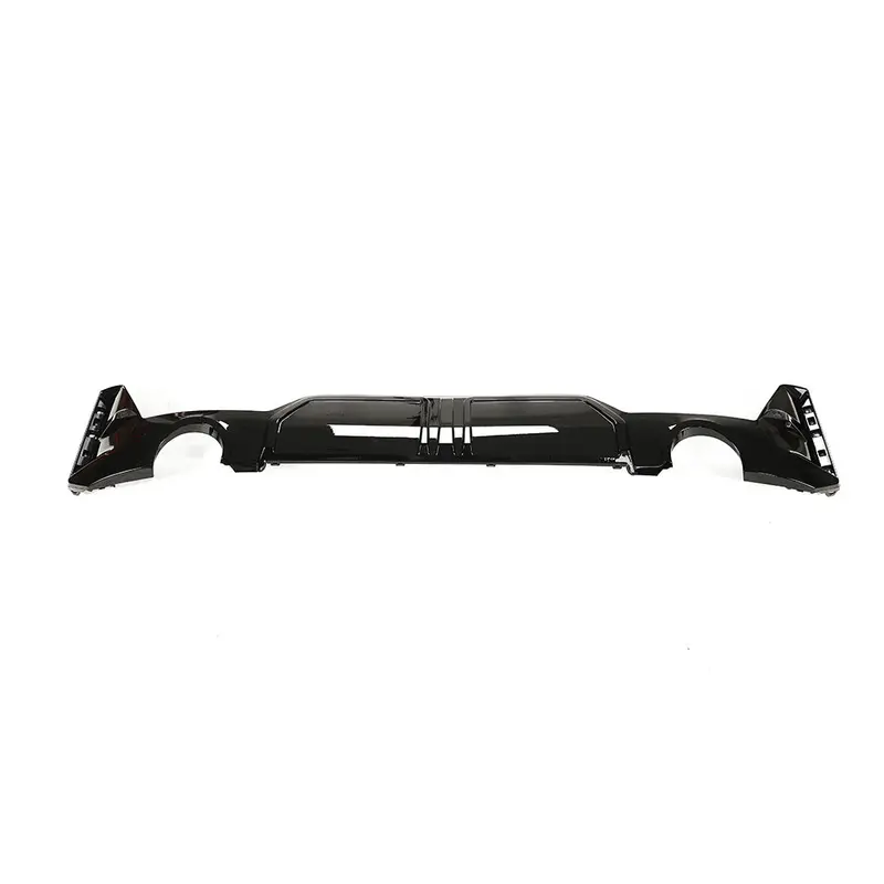 Bmw G20/G21 3 Series 2022-2024 Gloss Black Lci Diffuser (Round Tips) 1