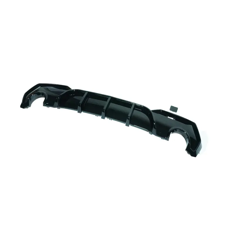 Bmw G22/G23 4 Series 2020-2024 Pre Lci Gloss Black Round Tip Diffuser 1