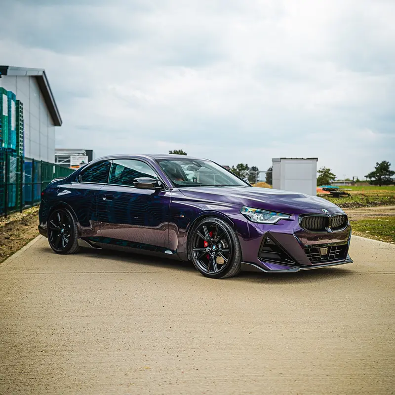 Bmw G42 2 Series Carbon Fibre Side Skirts - Mp Style 2