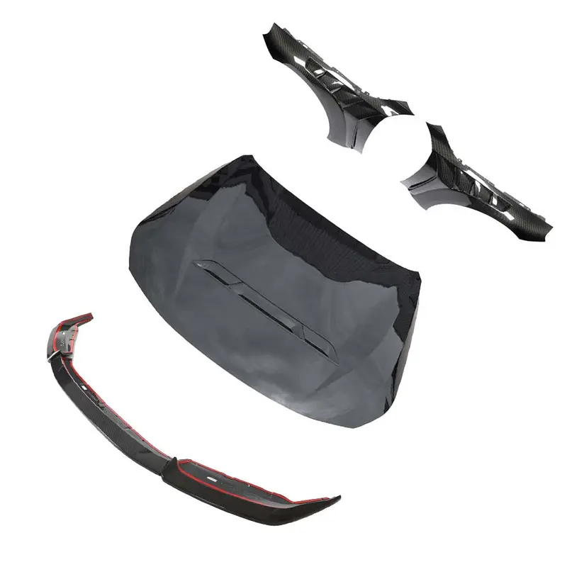 Bmw G87 M2 Full Carbon Fibre Front End Kit V1 - Ct Design 1