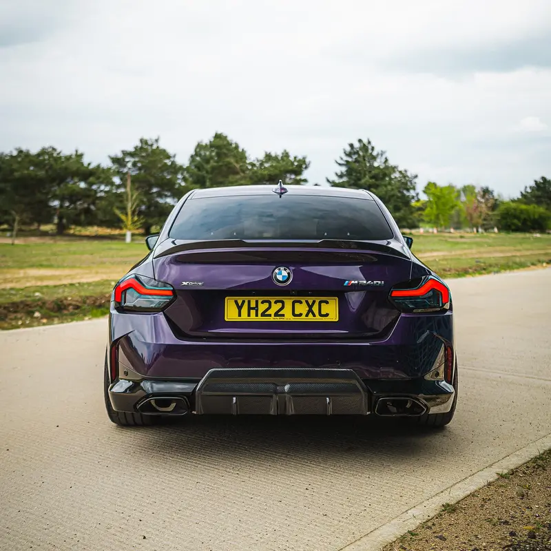 Bmw G87 M2 / G42 2 Series 2022+ Carbon Fibre Spoiler - V2 2
