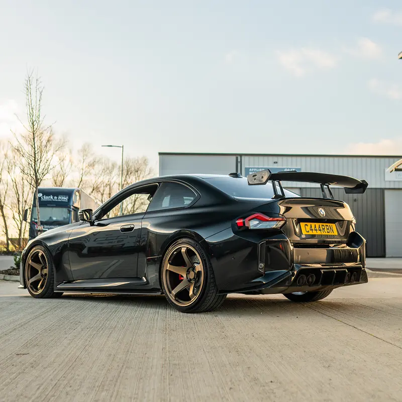 Bmw G87 M2 & G42 2 Series Carbon Fibre Swan Neck Wing - Ct Design 2