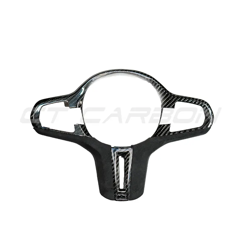 Bmw Gxx M Car Carbon Fibre Steering Wheel Trim - Pre-Lci 2