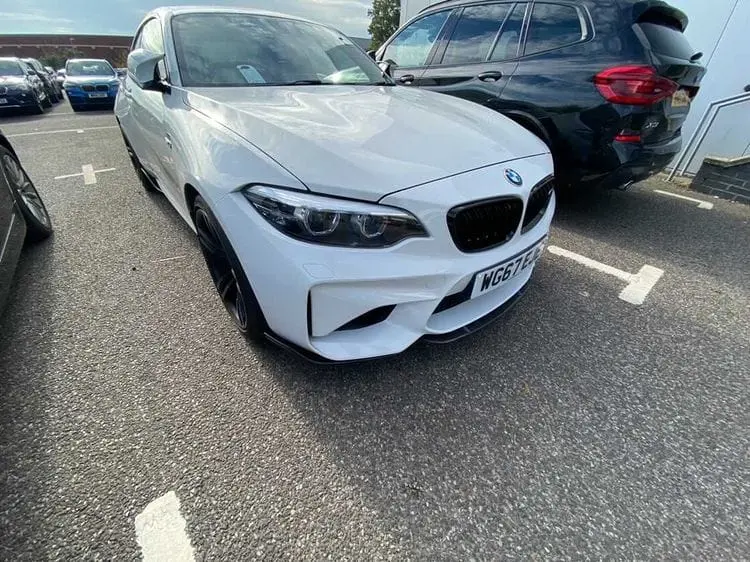 Bmw M2/M2c F87 Carbon Fibre Middle Splitter V2 2