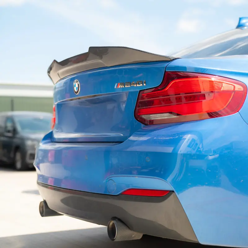 Bmw M2 / M2c F87 & F22 2 Series Carbon Fibre Ducktail Spoiler V2 2