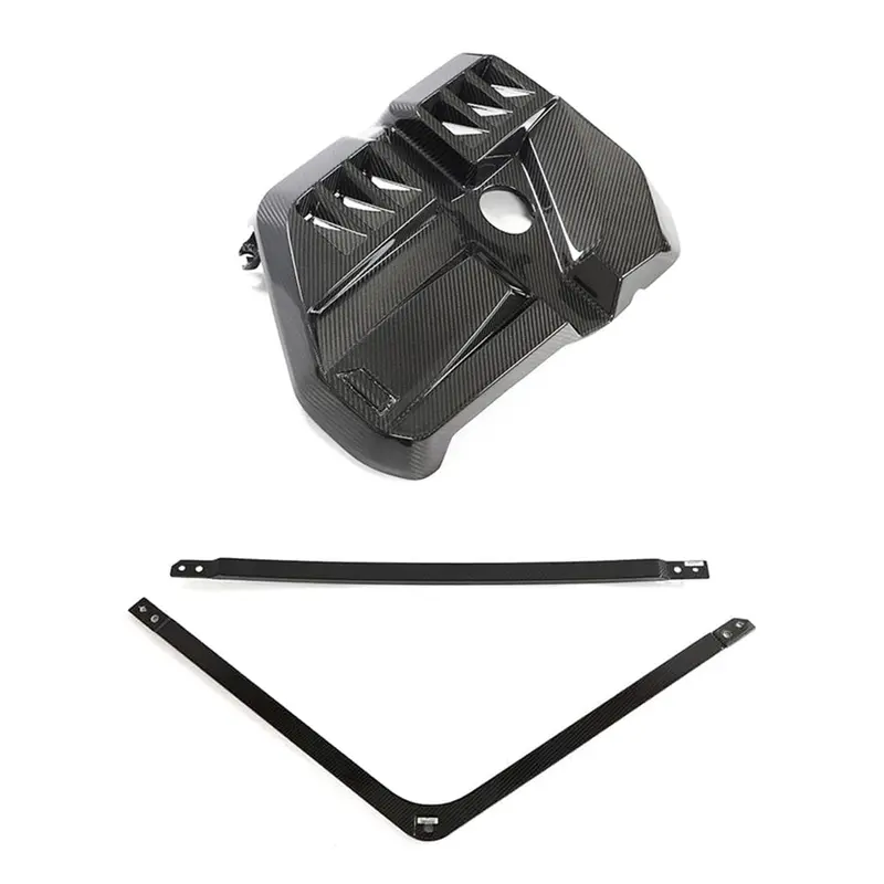 Bmw M2 M3 & M4 G87/G80/G81/G82/G83 Carbon Fibre Engine Dress Up Kit V2 1