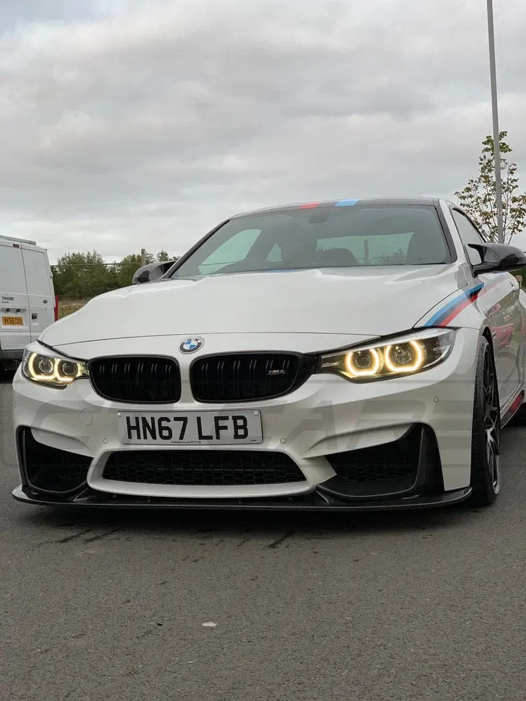 Bmw M3/M4 (F80 F82 F83) Carbon Fibre Splitter - 3D Style 2