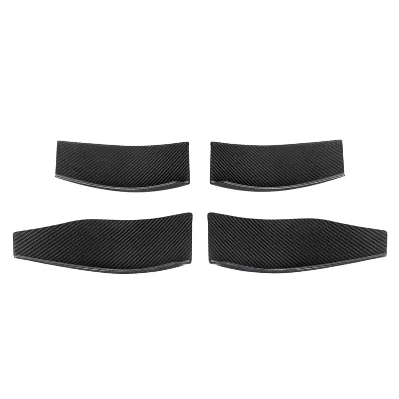 Bmw M3/M4 G80/G81/G82/G83 2021+ Carbon Fibre Front Bumper Canards - V3 1