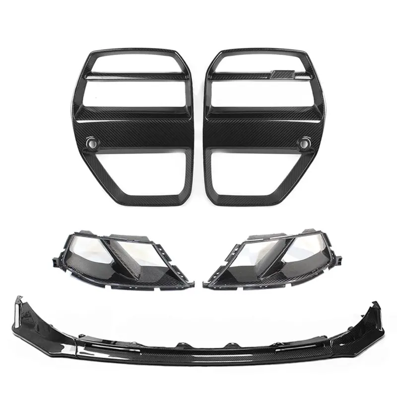 Bmw M3/M4 G80/G81/G82/G83 Carbon Fibre Front End Pack - V4 With Acc 1
