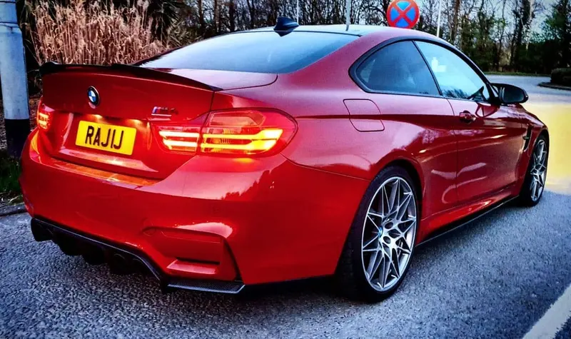 Bmw M4 F82 Carbon Fibre Spoiler - Mp Style 2