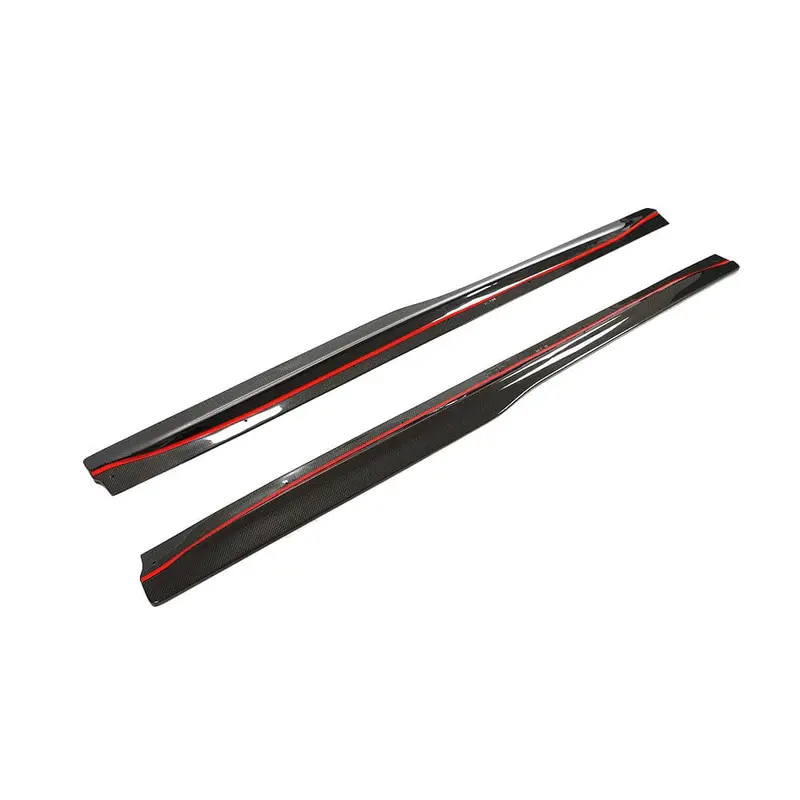 Bmw M4 (F82 F83) Carbon Fibre Side Skirts - Ps Style 1