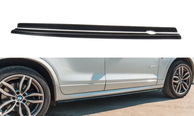 Bmw X3 F25 M-Pack Facelift Side Skirts Diffusers (2014-2017) 1
