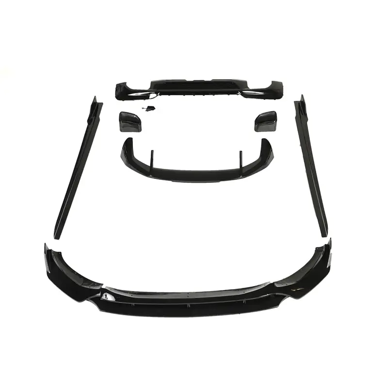 Bmw X3 G01 2017-2020 Full Gloss Black Kit With Tips 1