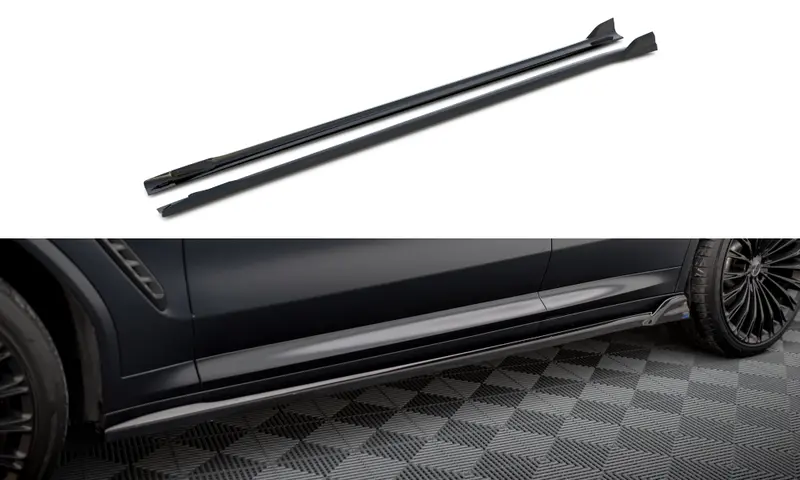 Bmw X3 M-Pack G01 Facelift Side Skirts Diffusers 1
