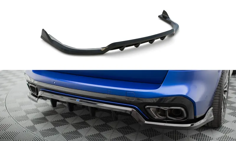 Bmw X5 M-Pack G05 Facelift Rear Splitter (With Vertical Bars) V.2 1