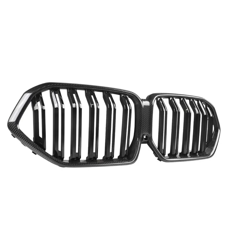 Bmw X6 G06 & X6m F96 2019-2022 Double Slat Pre-Preg Carbon Fibre Grille 1