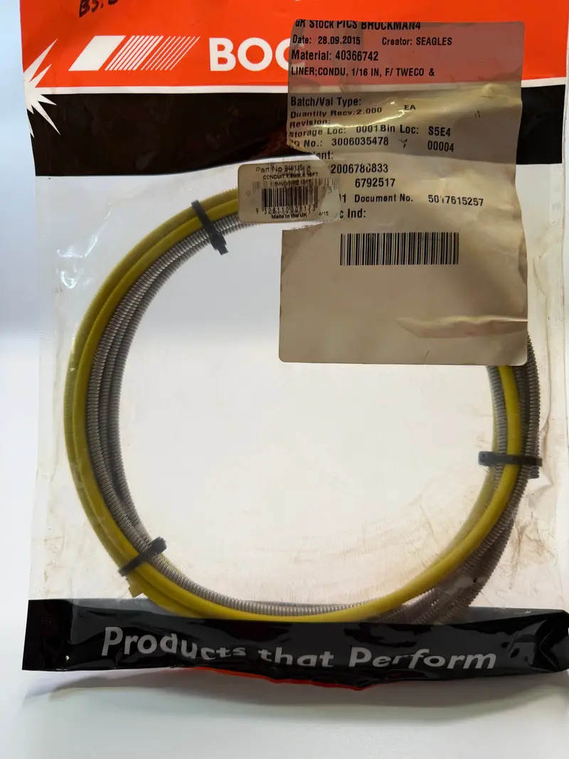 Boc B44/116 Conduit Liner For Tweco No.4 & Twe 4 Mig Torch 1