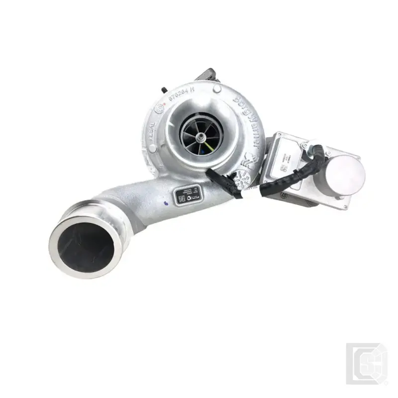 Borgwarner - New Oem High-Pressure Turbo W/ Electronic Wastegate Actuator For Dt570 / Maxxforce 9 9.3L – 12639880003 1
