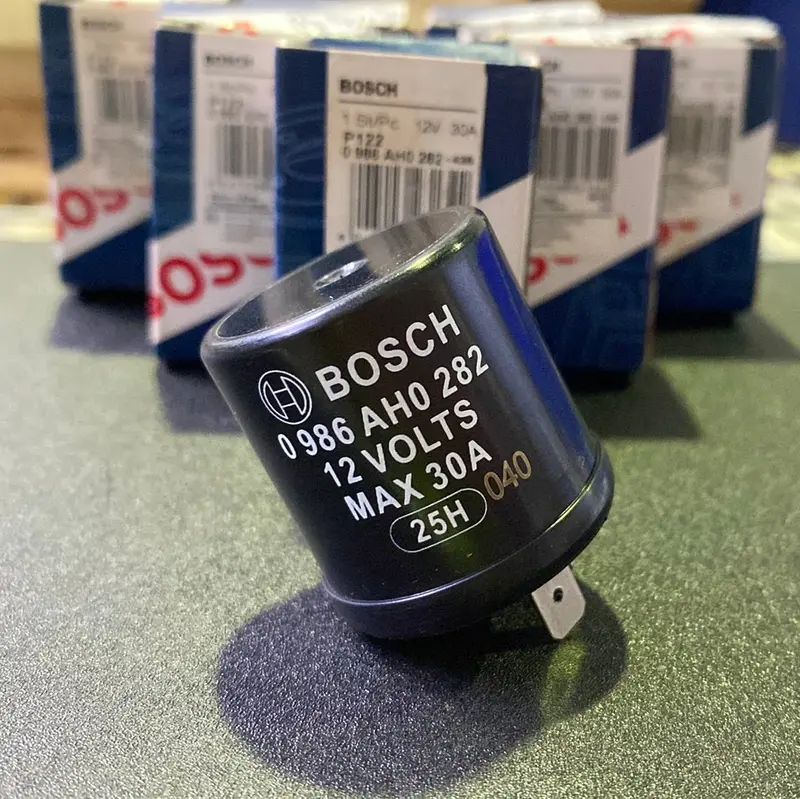 Bosch P122 Turn-Signal Flasher 12V 30A 1