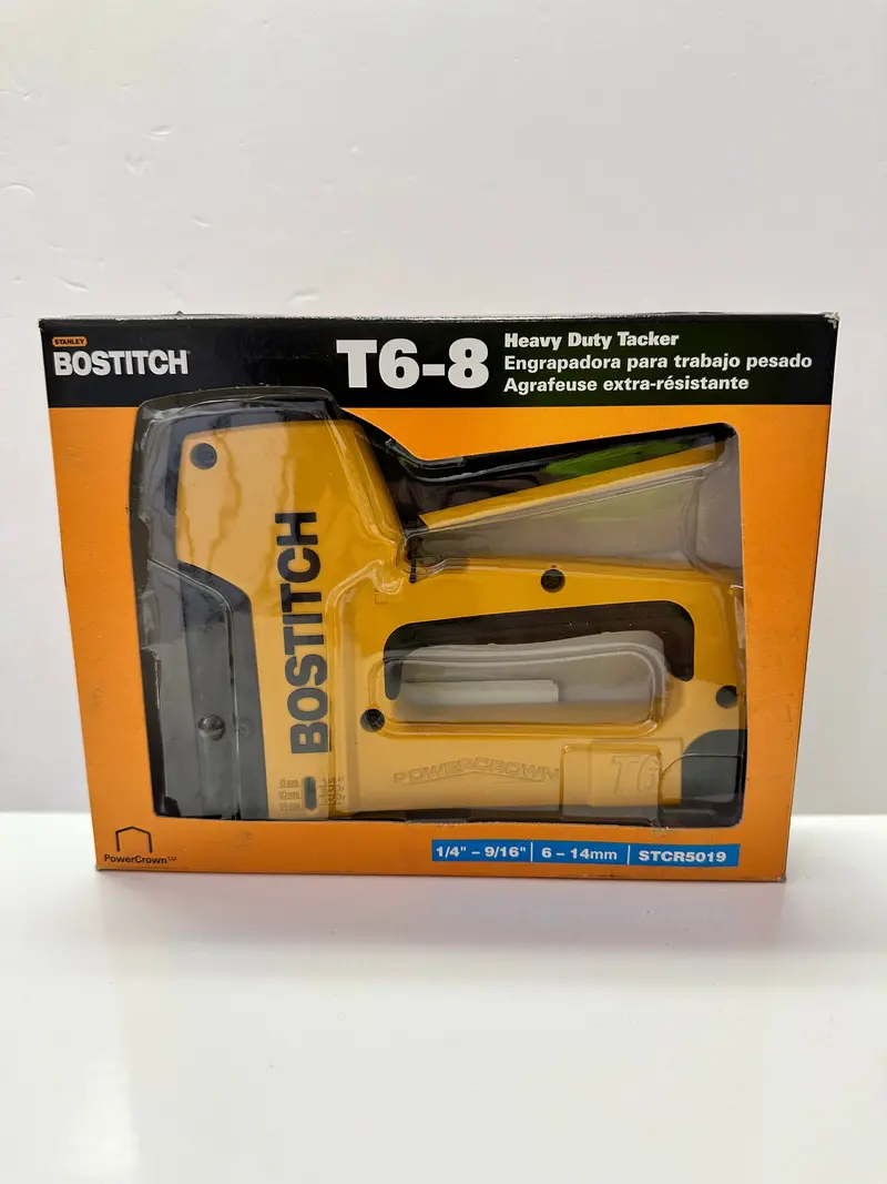 Bostitch T6-8 Heavy Duty Tacker Staple Gun 1