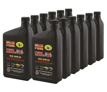 Brad Penn Grade 1 20W50 Zddp Enhanced Motor Oil Case 1