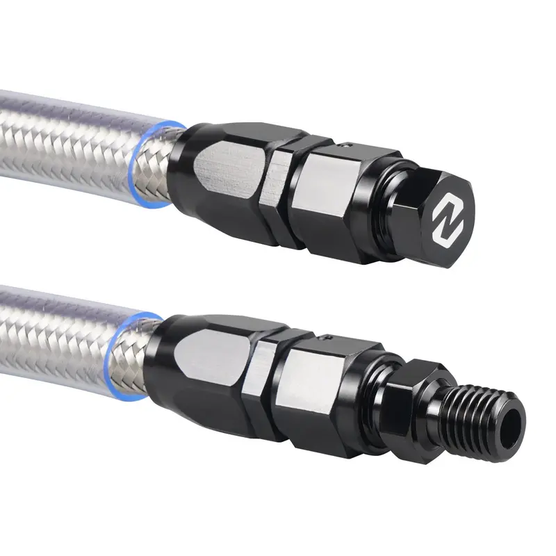 Braided Long Oil Tank Drain Release Hose Kit For Ktm 950 / 990 Lc8 Adventure R S 2