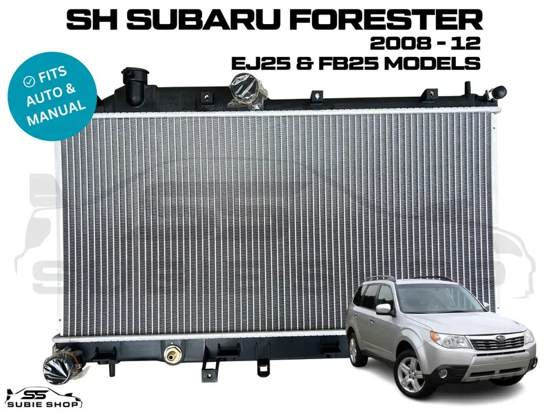 Brand New Radiator For Subaru Forester Sh Manual & Auto Ej25 Fb25 08 -12 Cooling 1