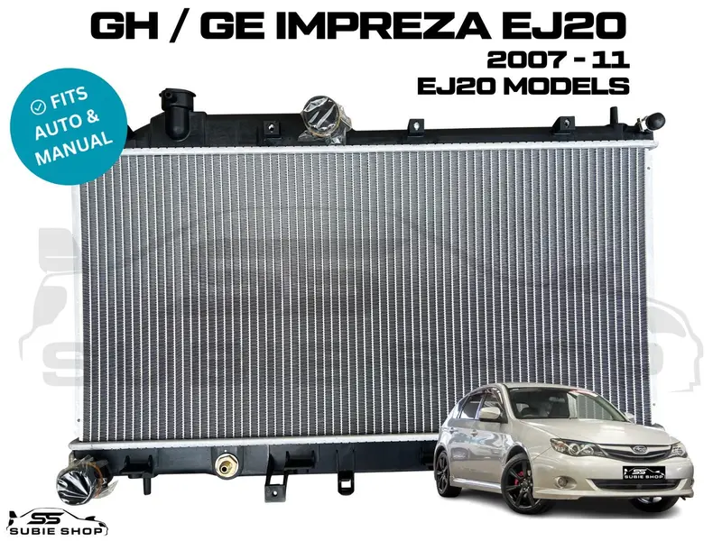 Brand New Radiator For Subaru Impreza Gh Ge Manual & Auto Ej204 2007 -11 Cooling 1